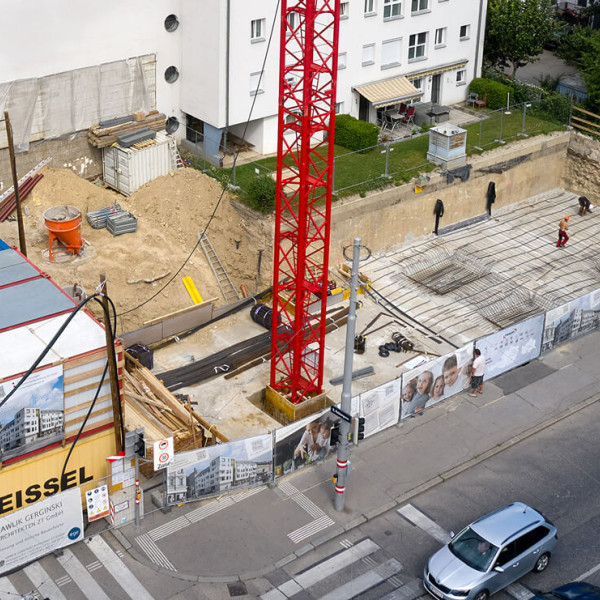 Fundament Bewährungsstahlgitter